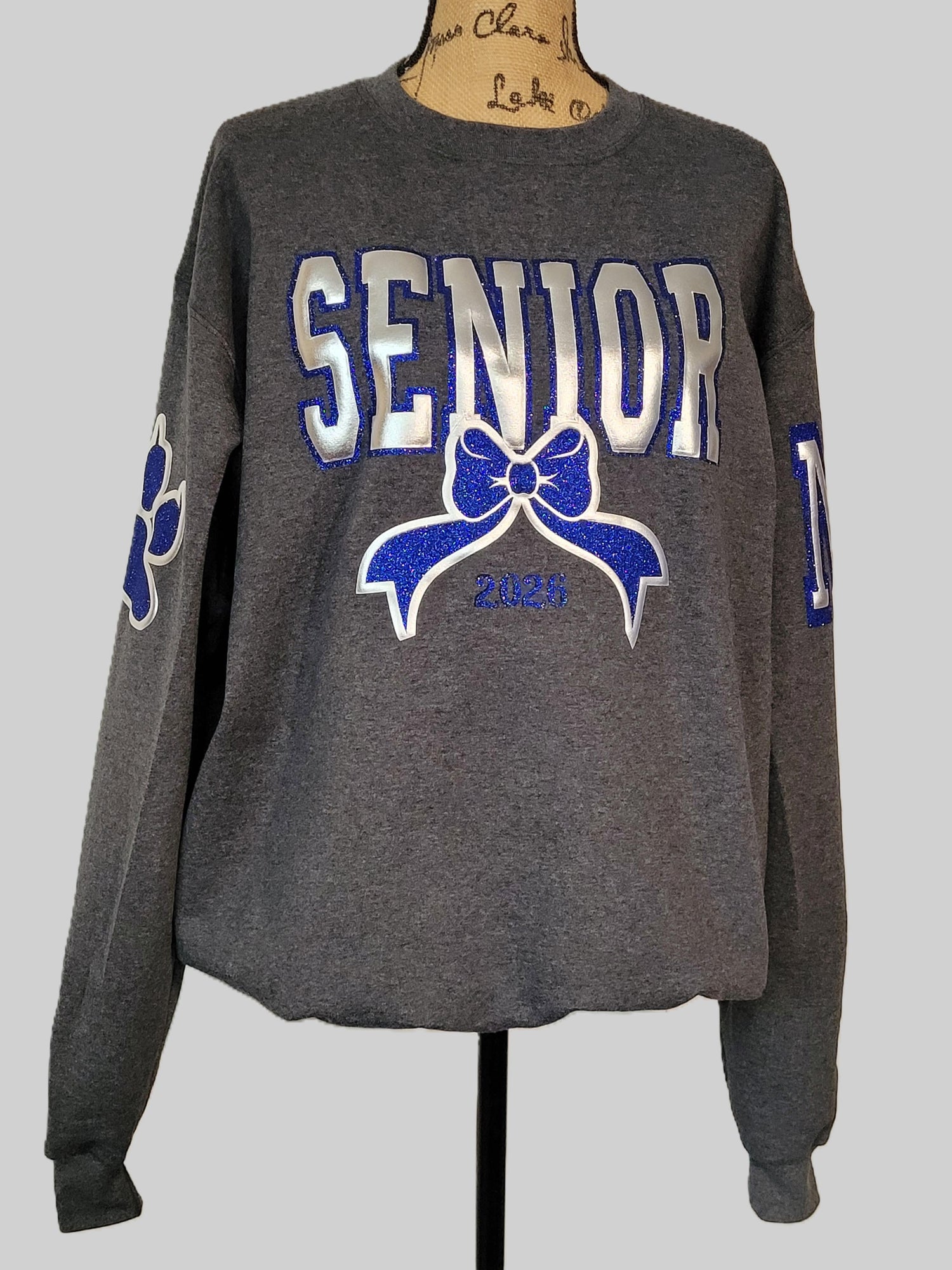 Custom senior identity pieces