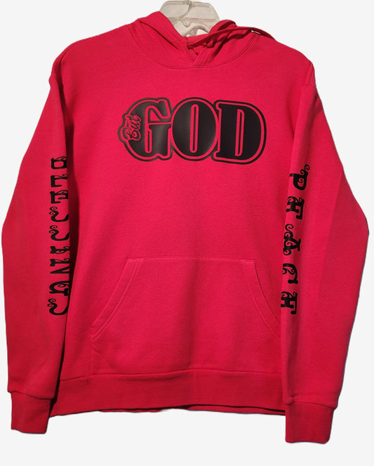 But God Faith Statement Hoodie — Gifted and Glam Collection