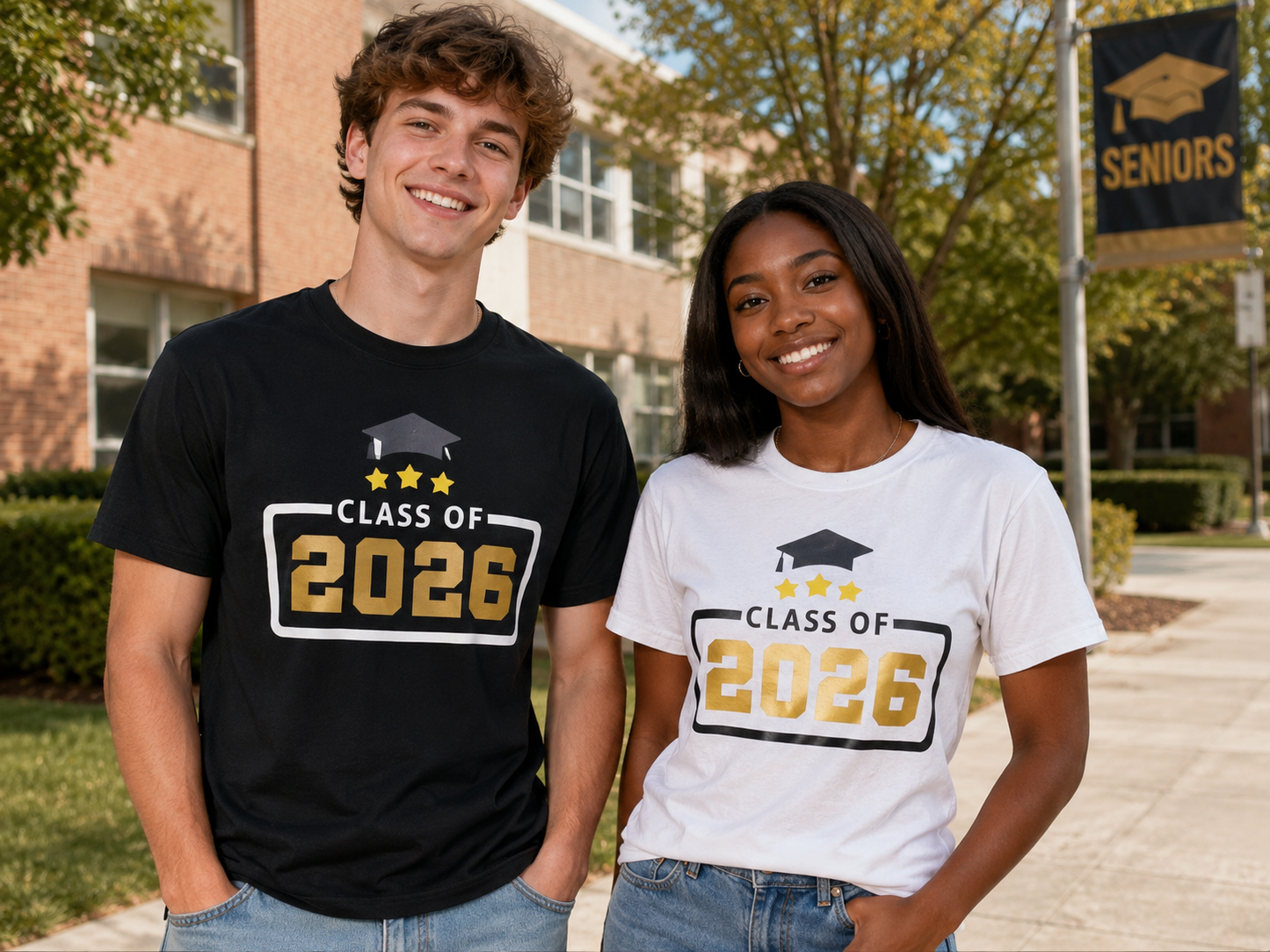 Custom Class of 2026 Graduation T-Shirt — Personalized Senior Tee | FINAL DAYS — June Ceremonies Happening NOW